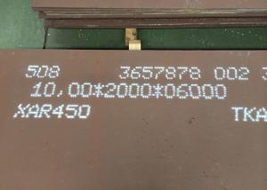 China Customized 400 Plate , ABREX 400 ABREX 500 Alloy Steel Sheet factory