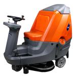 Industrial Hard Floor Cleaning Machine Ametek Motor Dual Brush