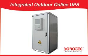 China Mini-Shelter Outdoor Battery Cabinet With Temperature Controlled , Ups Battery Cabinet factory