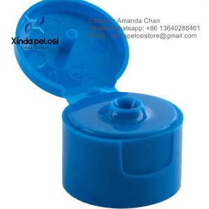 Custom Screw Cap Plastic Lids Cosmetic Plastic Flip Top Cap