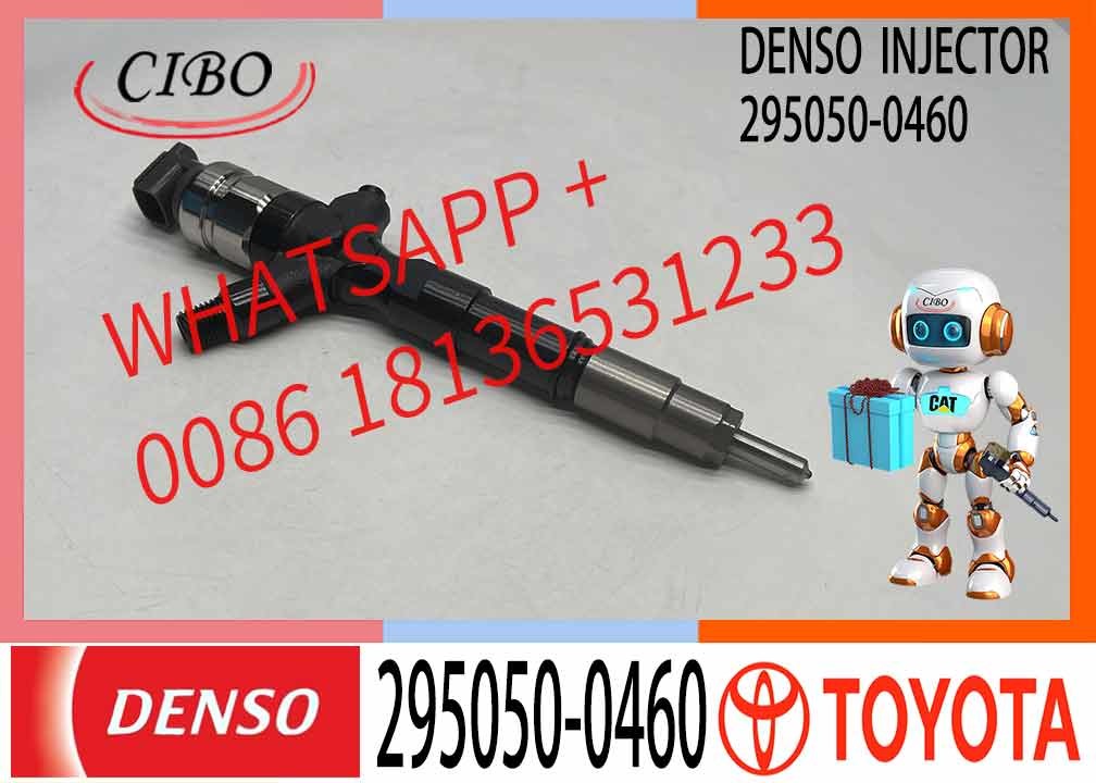 295050-0200 23670-39365 23670-30400 295050-0460 Common Rail Injector For Land / Cruiser / Prado 1KD-FTV
