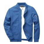 Cotton Or Polyester Or Nylon Long Sleeve Jackets Men Casual Jacket