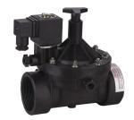 1 Inch Automatic Bistable Latching Solenoid Valve Pilot Operated Brass