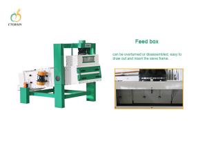 China Small Rice Vibrating Sieve Separator Grain Cleaning Equipment factory