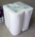 Customized White Kitchen Paper Hand Towel Tissue of Zero Bleaching