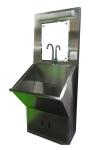 Single Stainless Steel Medical Sink Automatic Soap Dispenser For Operating Rooms