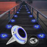 2V Bright LED Solar Dock Light For Gardens And Outdoor Walkways