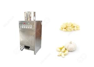 China Small Sacle Dry Garlic Peeling Machine Garlic Skin Peeler Machine For Sale factory