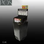 grocery store pop corrugated display stand for bottles