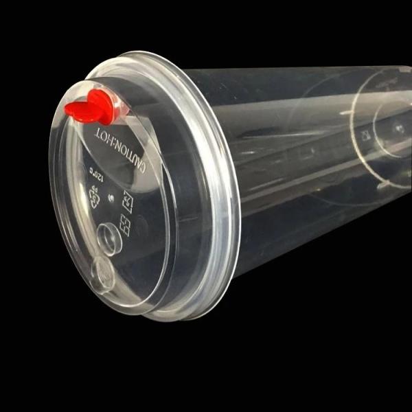 Food Grade 3D Lenticular Cup With Lid , 360ml / 500ml Printed Plastic Cups