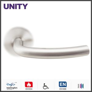 China L shaped modern front door handle for public buildings/offices factory