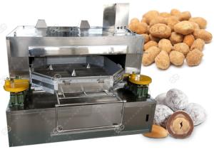 China Coated Peanuts Nuts Roasting Machine / Cashew Groundnut Roasting Machine Swing Oven factory