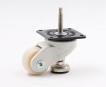 Shock Absorbing 4EA 2400kg Locking Swivel Casters Aluminum Alloy Body