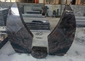 China Modern Design Granite Memorial Headstones Custom Size SGS / CE Standard factory