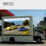 SMD3535 1R1G1B 290W/sqm Outdoor LED Advertising Screens