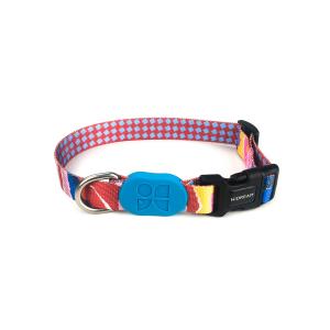 China Nylon Polyester Webbing Dog Collar For small Medium Big Dogs factory
