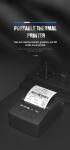 POS Portable Thermal Direct Printer Mini Bluetooth Printer 58mm