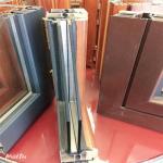 Waterproof T3-T8 Aluminium Window Frame Profiles Environment Friendly