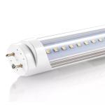 Transparent T8 Led Tube Light Heat Aging Resistance 4ft Fluorescent Tube