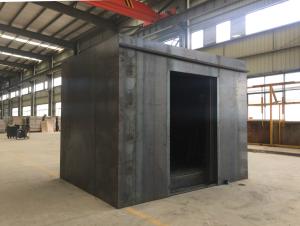 China Steel Fingerprint Lock ISO9001 Bank Strong Room , Walk In Gun Safe Room For Hotel factory