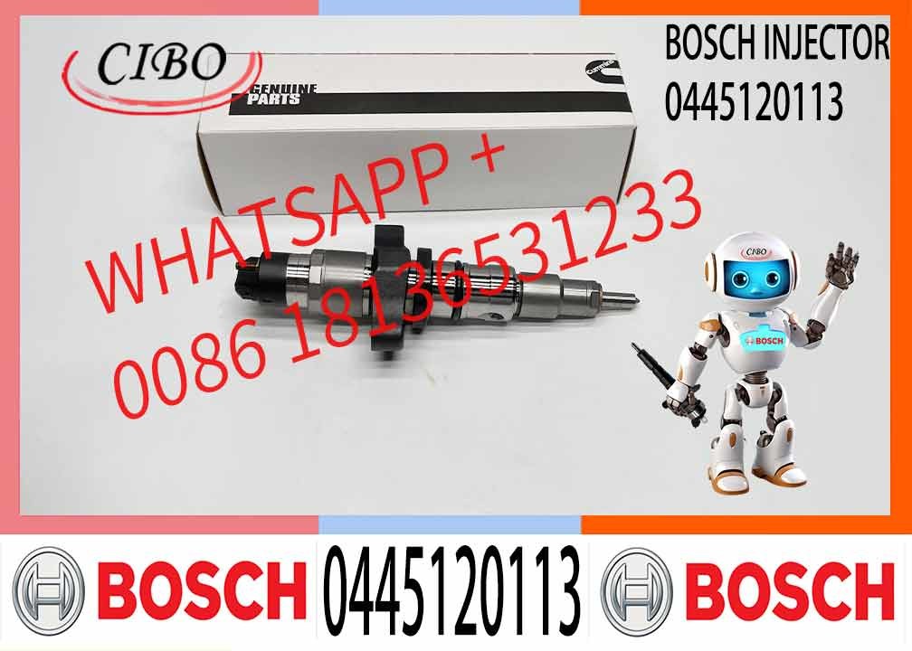 High Quality Diesel Fuel Injector 0445120255, 044512010, 0445120113