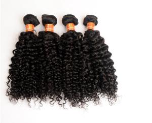 China factory price afro kinky human hair weft factory