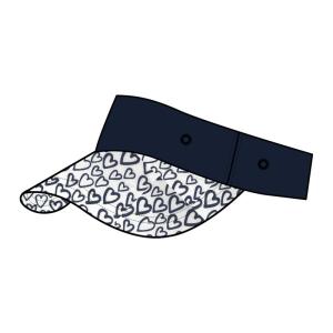 China Unisex Breathable Sun Visor Caps 54cm Pantone Color For Summer factory
