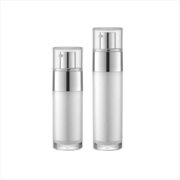 30ml 50ml Acrylic Airless Bottle Double Wall Cosmetic Airless Pump Bottle