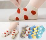 Newborn cute baby kids colorful cotton socks boys and girls foot socks soft