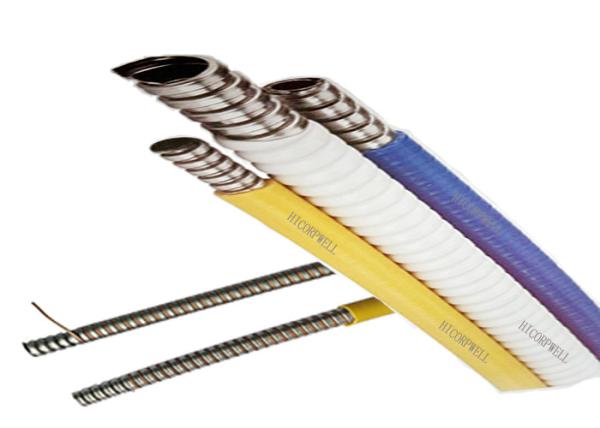 Waterproof Fiber Optic Components Flexible Metal Conduit Protective Metal Hose