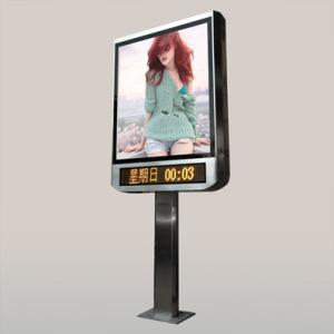 China New design LED light box with LED screen factory