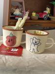 Multifunctional Portable Ceramic Coffee Cups Microwave Dishwasher Cold Resistant