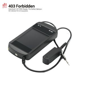 Handheld RFID Reader Compatible Anti Metal RFID Tag with High Frequency RFID