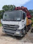 Used Concrete Boom Pump Mercedes Benz Machine Equipment 2013 Sy 49m Construction
