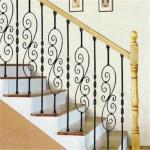 Interior Galvanized Wrought Iron Railing , Cast Iron Railing Home Depot