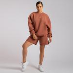 2 Piece Short Set Sportswear Tracksuits Crewneck Fitted Sweatsuit Sport Unisex
