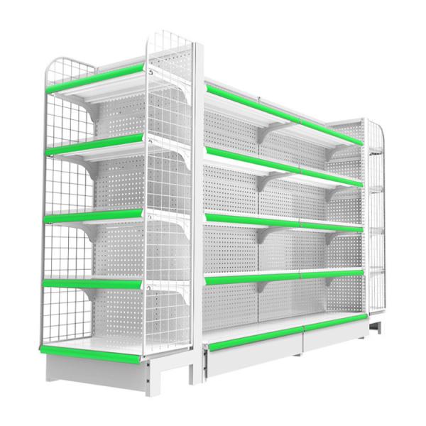 Supermarket Metal Shelves Whole Store Custom Retail Store Metal Wire Display