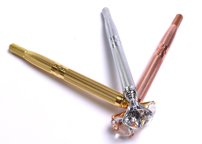 High Quality Fashionable Diamond Design Manual Pen for Hair stroking and Shading 3D Eyebrow Permanent Makeup Tattoo