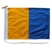 China Custom Polyester Durable Material International Marine Navy Signal Code Flag factory