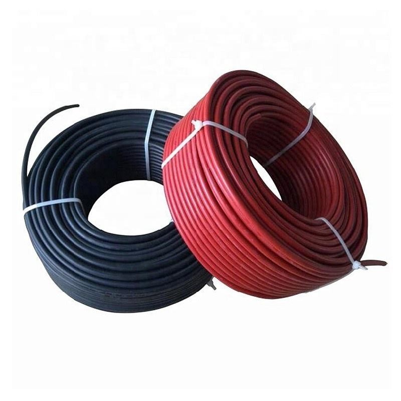 China 10AWG Solar Cable Wire PV Panel Extension Tinned Copper Wires factory