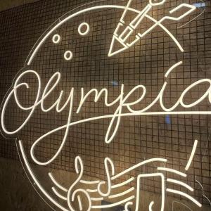 China 2- Design Custom Made Flexible Strip Lamp Lighting Tattoo Name Gaming Logo Studio LED Neon Sign factory