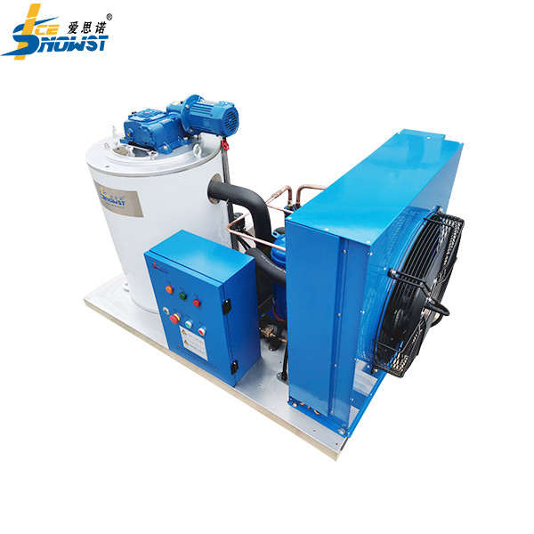 China 1.5 Ton Freshwater Flake Ice Machine Maker 1500kg factory