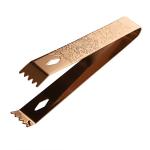 Copper Stainless Steel Ice Tongs For Tea Party Coffee Bar Kitchen