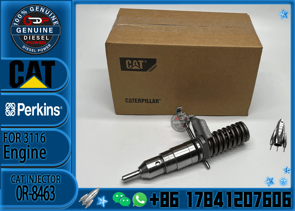 CAT 3116 3126 Engine Diesel Common Fuel Injector 162-0212 0R-8463 For CAT System Marine