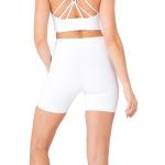 High Elastic Spandex Women's Shorts Yoga Gym Sport Short Leggings Rib Mini Biker