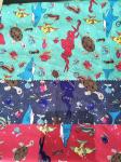 240t Microfiber Sublimation Printed Fabric 120gsm Peached Twill