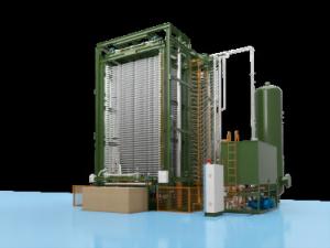 China 50 Layers Fully Automatic Hot Press Machine For Plywood factory