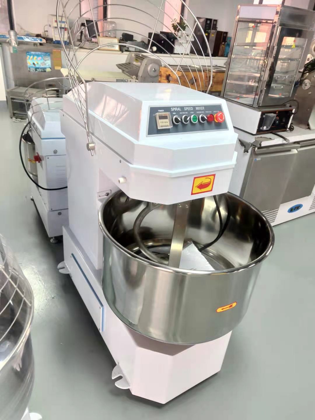 Electric 380V/220V Two Speed Partner Dough Spiral Mixer