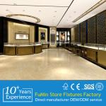 Hot sale Watch jewelry Counter Glass Display showcase with LED
