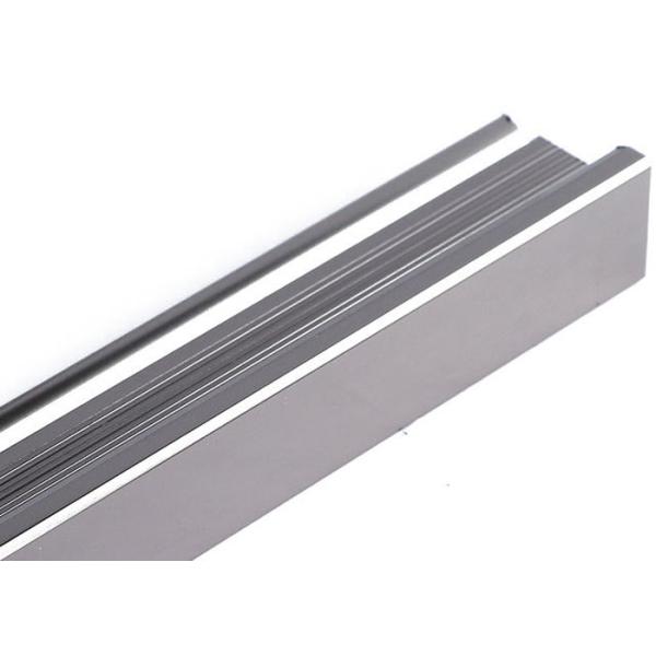 Outside Mill Finished Aluminum Railing Profiles OHSAS 18001 Certification